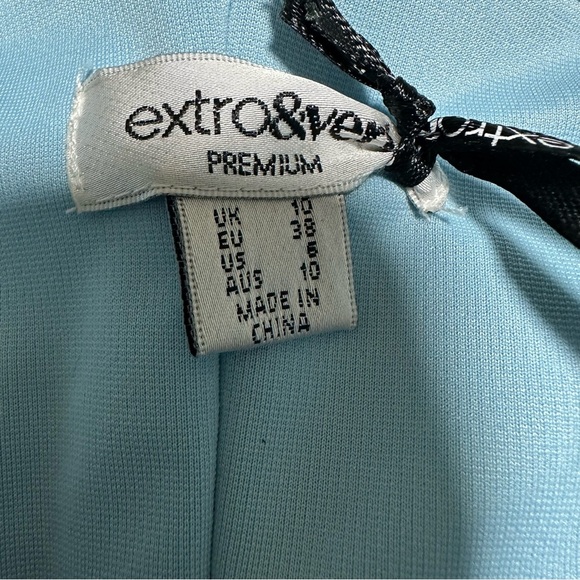 **NWT** Extro & Vert Faux Feather Mini Dress - Picture 11 of 15